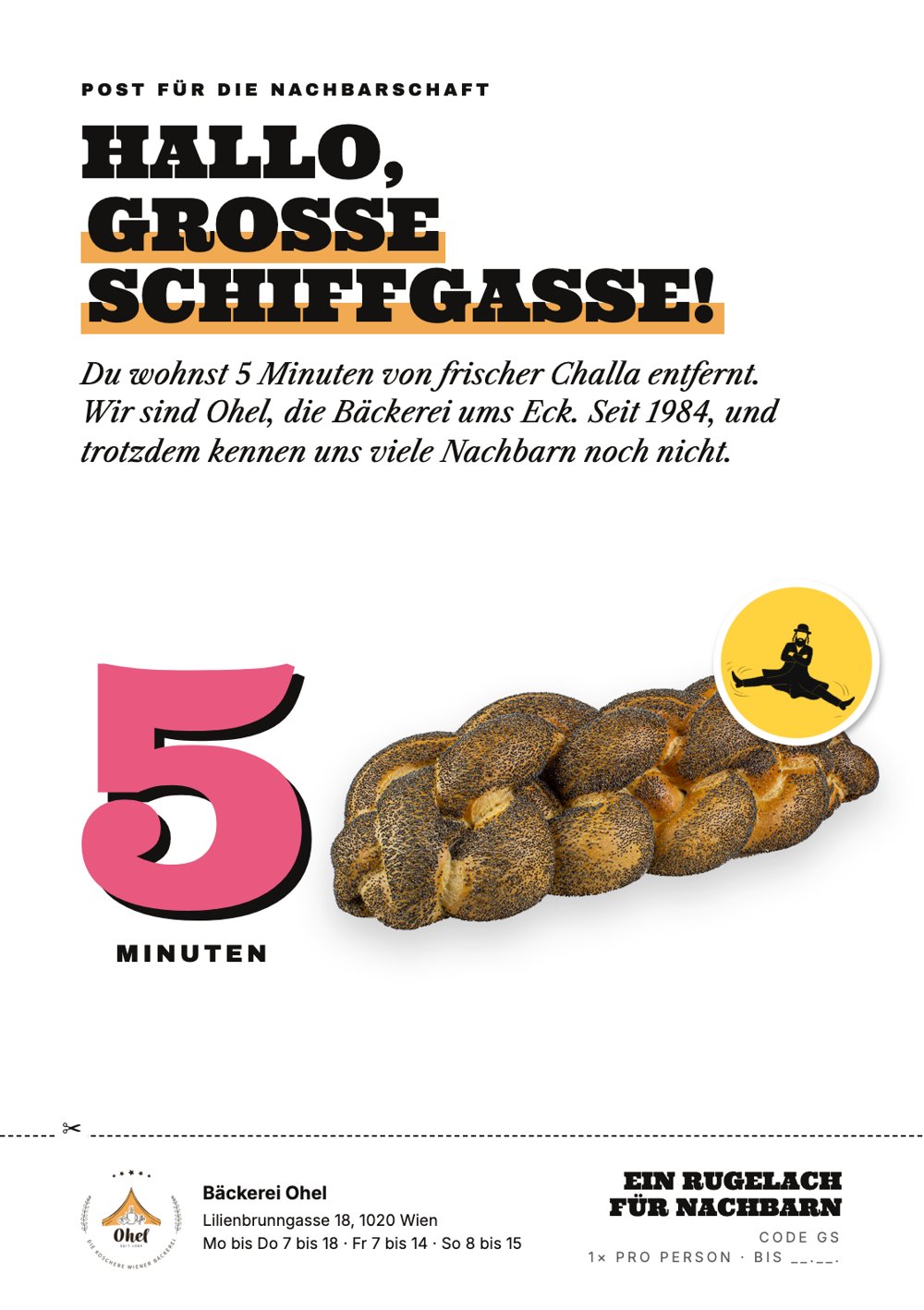 Flyer: Hallo, Nachbarn!